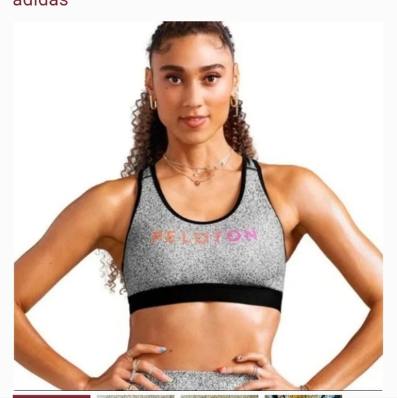 Peloton by Adidas sports bra sz Small - Picture 1 of 5